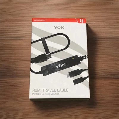 Cable Yok USB Tipo C a HDMI para Nintendo Switch - Negro Foto 1 de 4