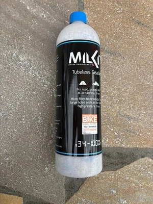 milKit Tubeless sealant Reifen -  Dichtmittel Tubeless Milch 1000ml   NEU - Bild 1 von 3