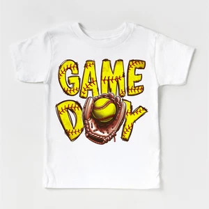 Game Day Softball Sports Shirt - Softball Tee - Picture 1 of 5
