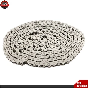 Stainless Steel Roller Chain #40SS ?? 10 Feet With 1 Connector 0.5" Chain Pitch - Bild 1 von 8