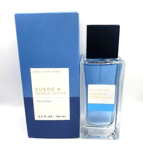 BATH AND BODY WORKS GAMUZA Y SÁNDALO COLONIA PARA HOMBRE 3,4 FL OZ (NUEVO EN CAJA) Foto 1 de 1