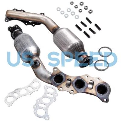 Pair Catalytic Converter For 2003-2011 Toyota FJ Cruiser/4Runner/Tacoma 4.0L - Image 1 of 4