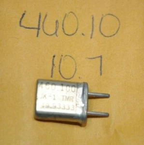 Vintage Scanner Radio Crystal - 460.100 MHz / 10.7 iF / HC-25/U  - Afbeelding 1 van 1