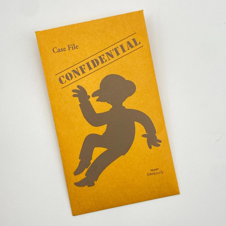 Clue The Simpsons Confidential Case File Replacement Pieces Parts - Image 1 of 1