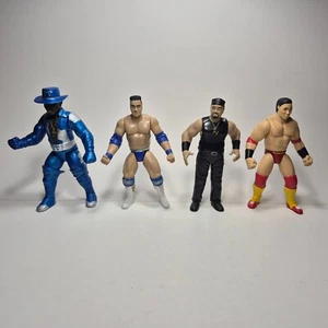 Lote de 5 figuras Jakks WWF Superstars Serie Flash Funk Rocky Maivia Savio Vega - Imagen 1 de 9