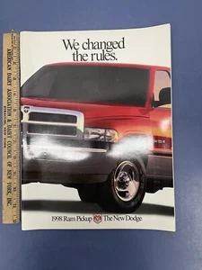 Vintage Nos 1998 Ram PickUp The New Dodge Händlership Broschüre 34 Seiten Cummins - Bild 1 von 7