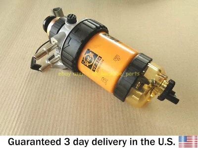 JCB BACKHOE - FUEL FILTER ASSEMBLY WITH SENSOR - 30 MICRON (PART NO. 32/925717) - Image 1 of 4