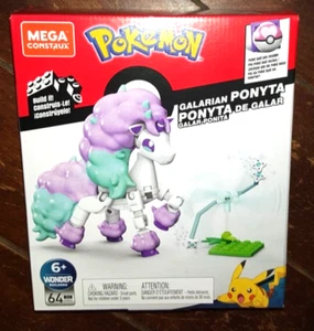 Mega Construx Pokémon: 64pc GALARIAN PONYTA Building Set (2020) #GYG94 - Picture 1 of 3