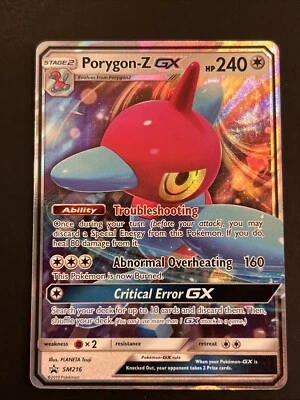 Porygon-Z GX SM216 Sm Promo Holo 2019 Pokémon Card MINT - Image 1 of 2