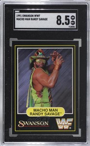 1991 Swanson WWF Randy Savage SGC 92 HOF