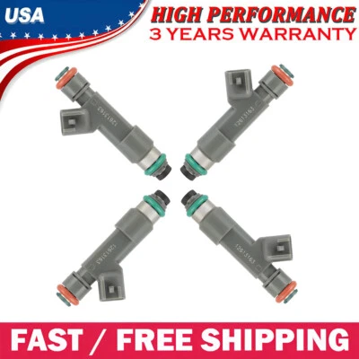 4pcs 12613163 Fuel Injectors fit for Chevrolet HHR 2.2L L4 2009 2010 2011 - Изображение 1 из 4