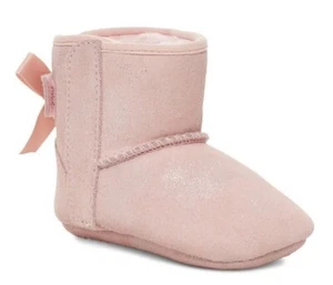 Stivali luccicanti cloud nuovi con scatola Ugg Jesse Bow II XS 0-6M taglia 0/1 - Foto 1 di 8
