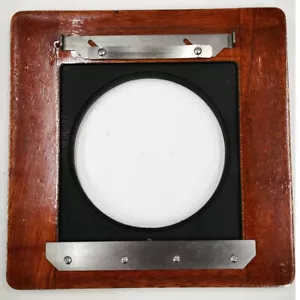 For Deardorff Field Wood 8x10 Camera Lens Board To Linhof Lens Board - Picture 1 of 3