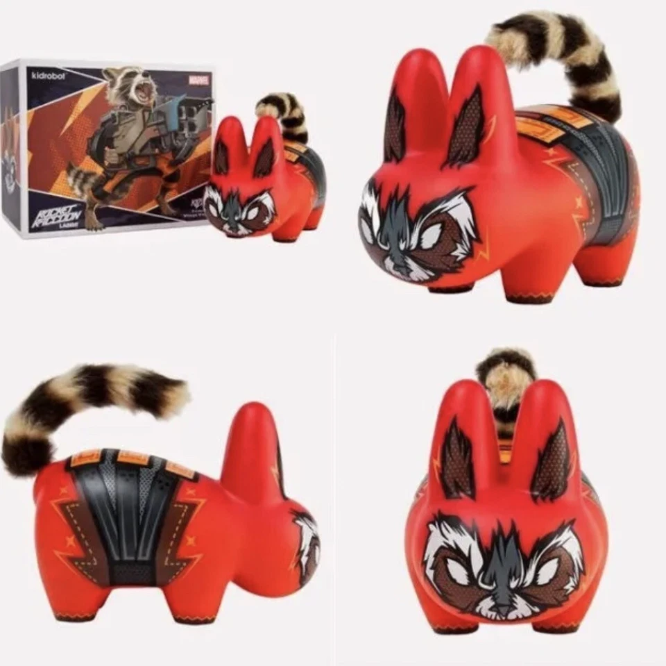 Rocket Raccoon Kidrobot Labbit 7" Vinilo Guardianes de la Galaxia Frank Kozik Foto 1 de 1