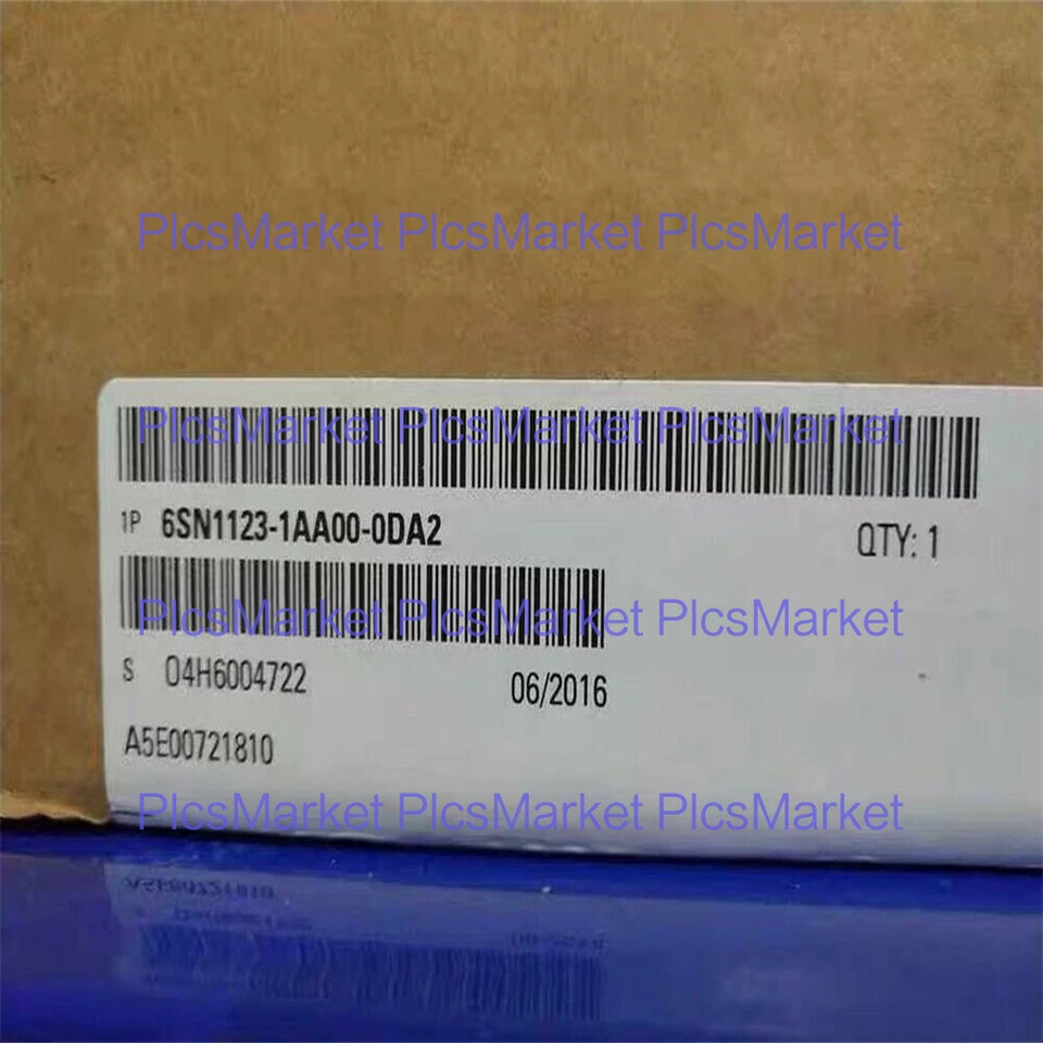 1PC NEW Siemens 6SN1123-1AA00-0DA2 6SN1123-1AA00-0DA2 SIMODRIVE DHL/FedEx - Image 1 of 1