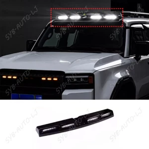 For Toyota Land Cruiser LC250 2024+ LC300 Black Roof Top Light Bar LED DRL Lamp - Picture 1 of 9