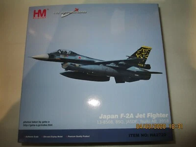 HOBBY MASTER 1:72 JAPAN F-2A FIGHTER 13-8508  NO 8 SQN JASDF  TSUIKI AB 2018 - Image 1 of 4