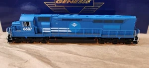 HO Scale Athearn Genesis SDP45 (SD45M) VMZV Leasing #6687 ATHG63655 DCC SOUND - Picture 1 of 3