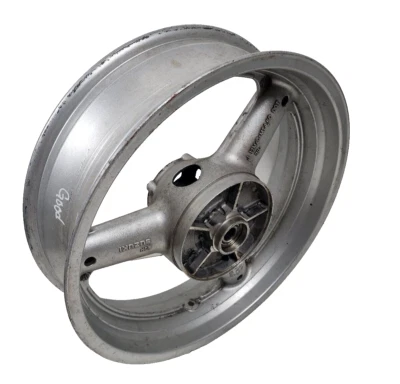 03-08  Suzuki SV650 Rear Wheel Rim silver OEM SV 650 SV650 S  BACK RACE - Image 1 of 4