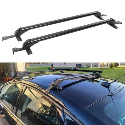 For Volvo S40 S60 S80 V40 43.3" Car Top Roof Rack Cross Bar Luggage Carrier Lock Foto 1 de 4