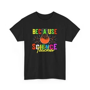 Chemistry Molecule T-Shirt – Cool Science Beaker Formula Graphic Tee - Picture 1 of 6
