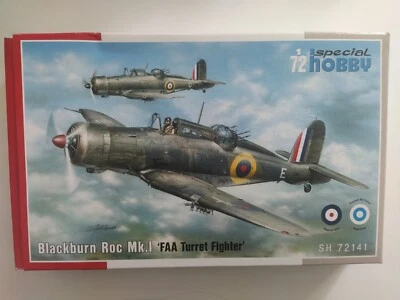 Blackburn Roc Mk.I 'FAA Turret Fighter,1:72 -Special Hobby 72141  (S. TRACCIATA) - Immagine 1 di 4