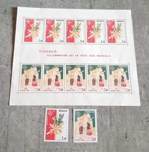 MONACO FOLKLORE SHEET &SET MNH - Picture 1 of 1