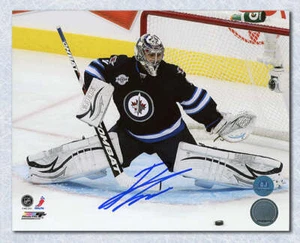 Ondrej Pavelec Autographed Winnipeg Jets 8x10 Photo - Picture 1 of 1