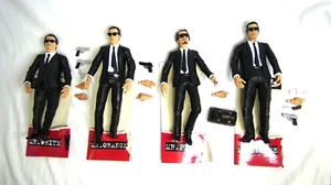NECA REEL TOYS RESERVOIR DOG SET DI QUATTRO ACTION FIGURE USATE  - Foto 1 di 7