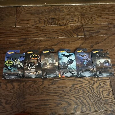 Hot Wheels Batman Classic TV Series Batmobile Whole Collection 1-6 - Image 1 of 4