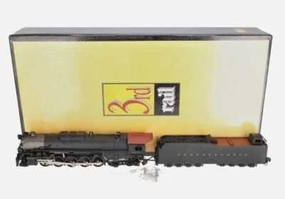 3rd Rail 6443 O BRASS PRR J1 2-10-4 Steam Locomotive and Tender #6443 (3-Rail) - Image 1 of 3