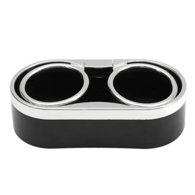Car Truck Center Console Double Cup Mount Beverage Drink Bottle Holder Stand ABS - Image 1 of 4