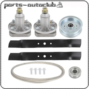 DECK KIT BLADE SPINDLE BELT IDLER FOR JOHN DEERE L100 L110 L118 L111 42 INCH - Picture 1 of 17