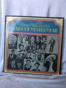 Those Wonderful Stars Of Yesteryear 6 LP box set. Columbia Music Treasures - Picture 1 of 1