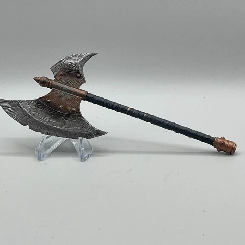 Action Figure Double Edged 8" Battle AXE (RUBBER) World of Warcraft, God of War Cover