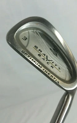 Mens COBRA Golf GRAVITY BACK 3 Iron R Flex Steel Shaft Original Grip 39.25" - Image 1 of 4