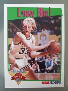 1991-92 NBA Hoops Yearbook Larry Bird #319 Boston Celtics B Basketball - Bild 1 von 2