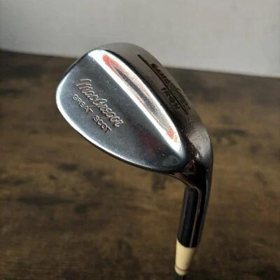 Cuña de hierro MacGregor Great Scot arena 56 grados diestro acero 35 pulgadas muy bonita Foto 1 de 4