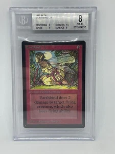 Earthbind - Beta - BGS 8.0 NM/Mint - MTG Magic The Gathering - Picture 1 of 2