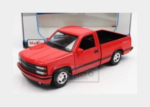 1:24 MAISTO Chevrolet 454 Ss Pick-Up 1993 Red MI32901R - Foto 1 di 2