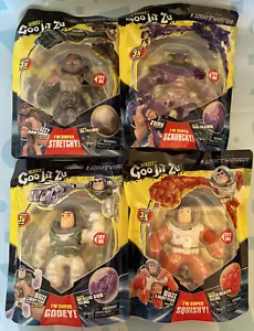Goo Jit Zu x Disney Pixar Lightyear Buzz Zurg Buzz XL-15 Izzy Complete Set - NEW - Picture 1 of 5