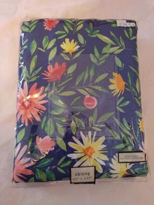 Mantel Tabitha Webb Azul Multicolor Patrón Floral 60"×120", 5'x10' - Imagen 1 de 5