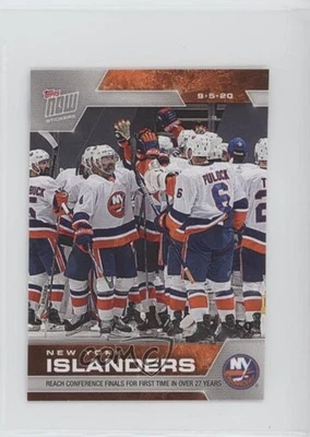 2019-20 Topps Now NHL Stickers Stanley Cup Playoffs /151 New York Islanders Team - Image 1 of 2