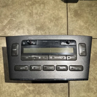 Panel de control de aire acondicionado de temperatura Lexus Es330 2005 2006 2007 OEM 5590033890 Foto 1 de 4