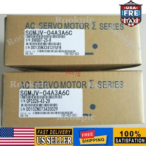 US FREE TAX 1PC YASKAWA SGMJV-04A3A6C SGMJV04A3A6C Servo Motor - Picture 1 of 3
