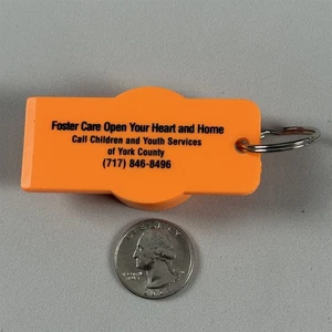 Foster Care Open Your Heart York County Pennsylvania Bottle Opener Keychain  - Picture 1 of 3
