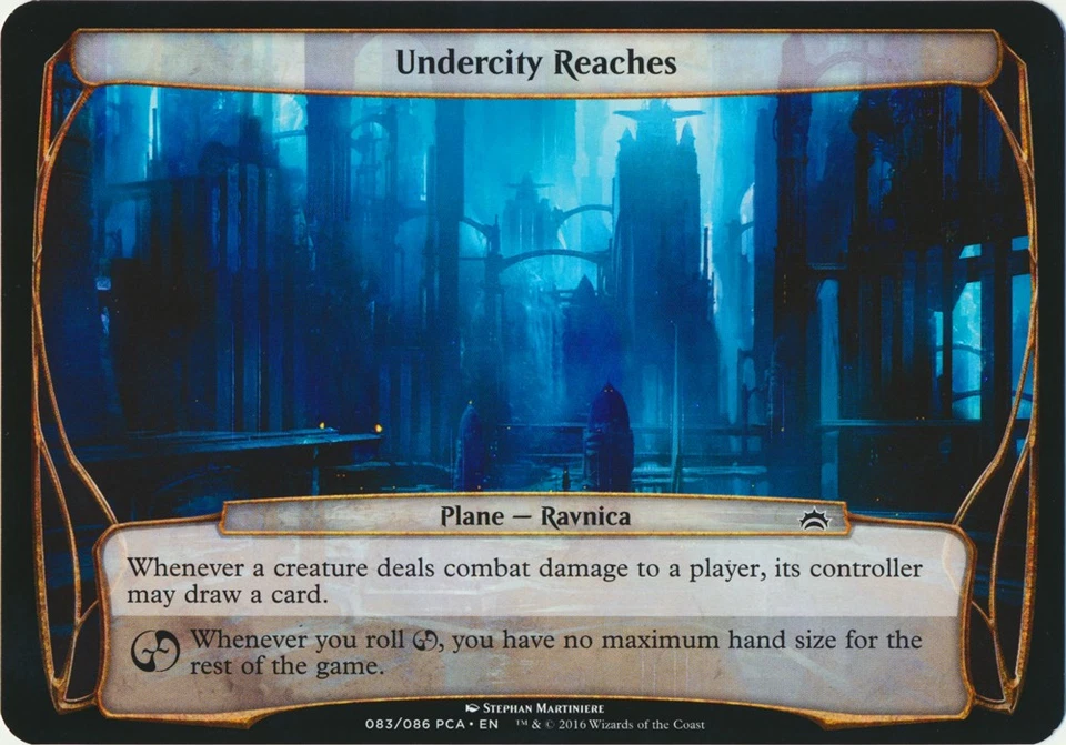Undercity Reaches - Oversized - Planechase Anthology # MTG Magic The Gathering - Image 1 of 1