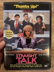 Straight Talk (DVD, 1992) - Imagen 1 de 2