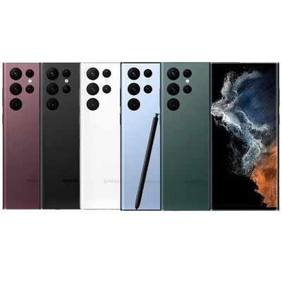 NEW SEALED Samsung Galaxy S22 Ultra (5G) SM-S908U 128GB/256GB Factory Unlocked - Image 1 of 4