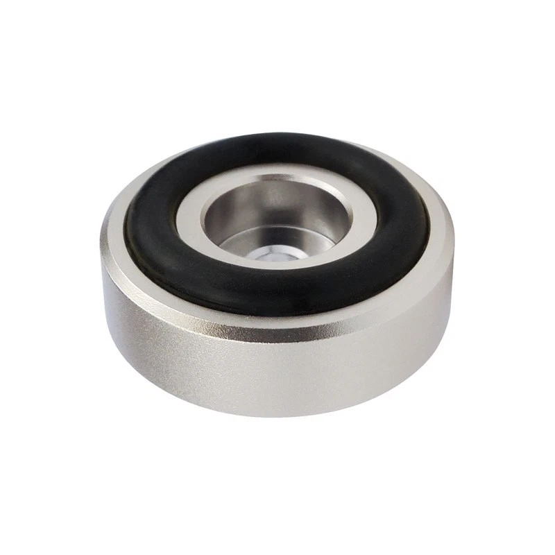 Dynavox 207273 Aluminium Gerätefüsse, 4er-Set - Silber